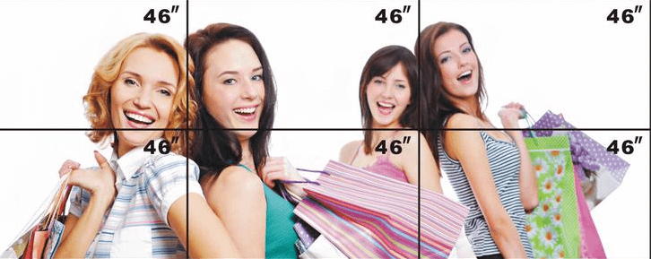 LCD液晶拼接屏尺寸 LCD液晶拼接屏尺寸